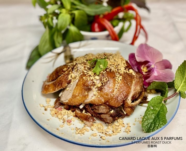 Five-spice roast duck