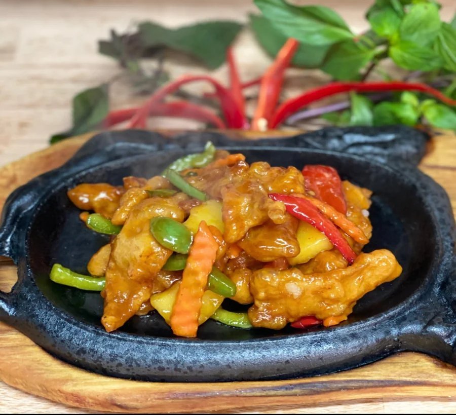 铁板叉烧肉