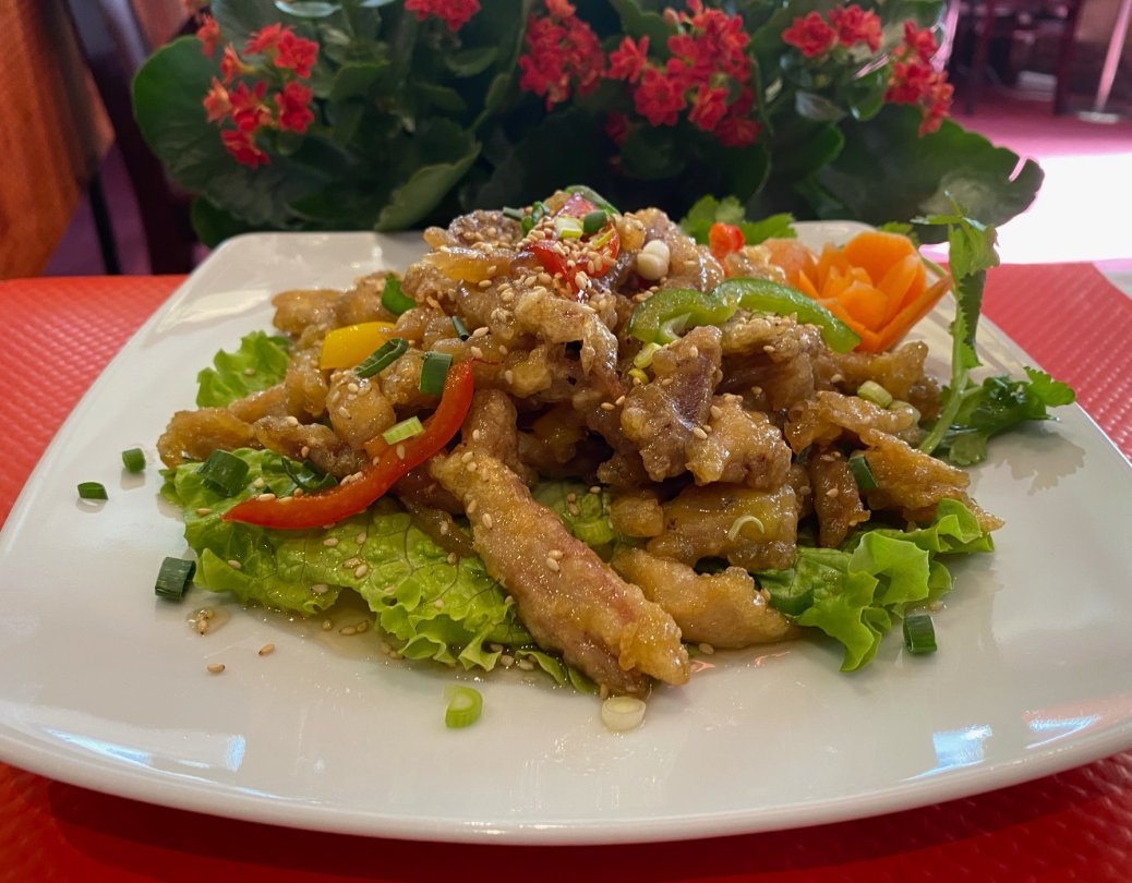 Poulet sauté au miel