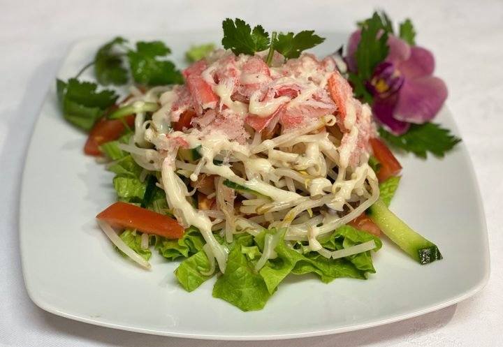 Chinese crab salad